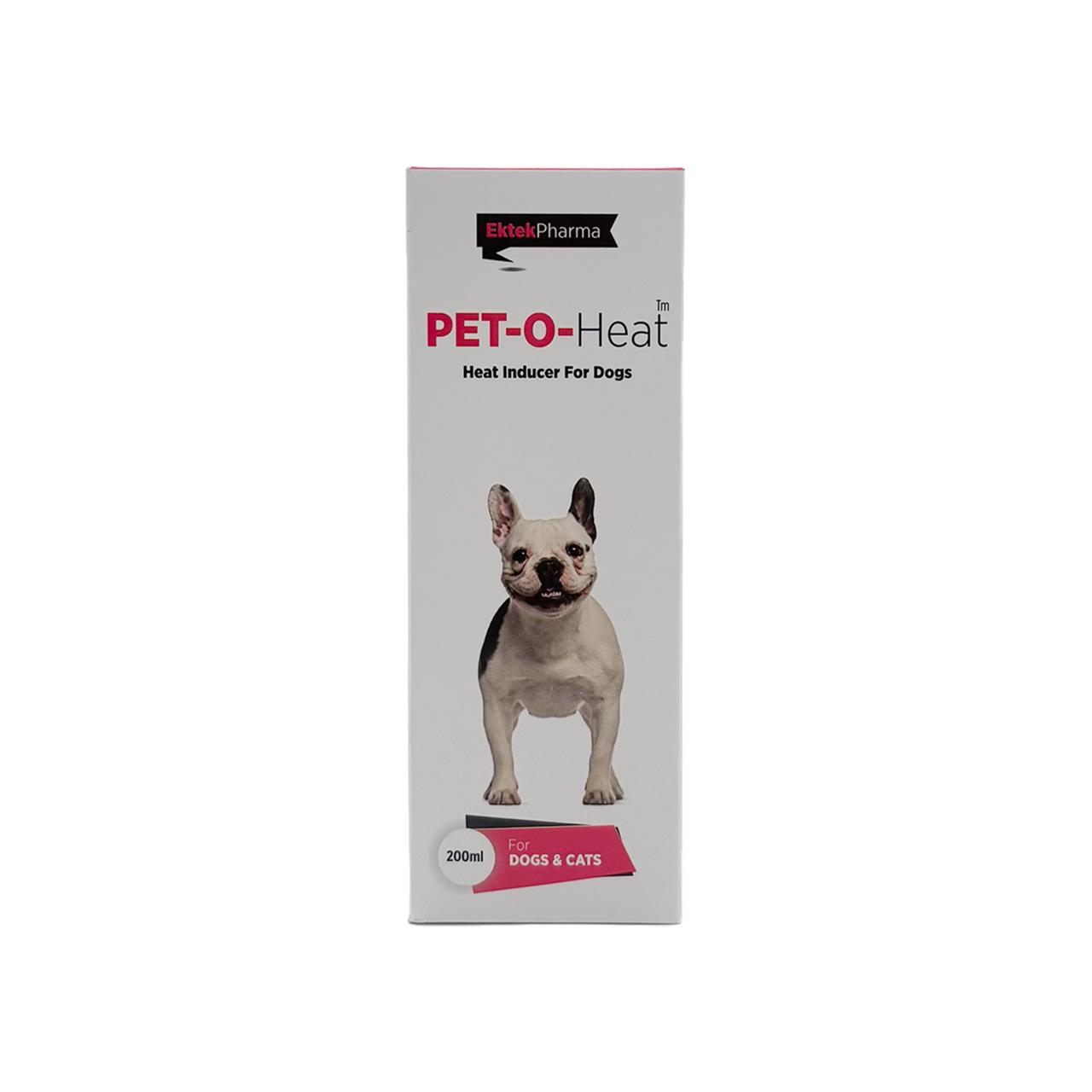 Pet-O-Heat Syrup- 200ml (Heat Inducer For Female Dogs)